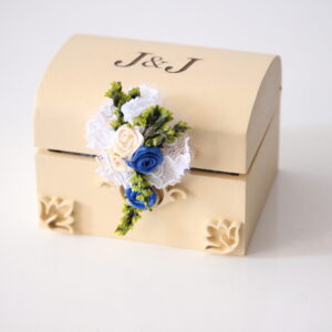 Baul para argollas de matrimonio, cofre para anillos de bodas, vestidos de novia, batas de novia